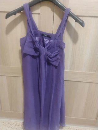 Vestido morado Forever New talla S