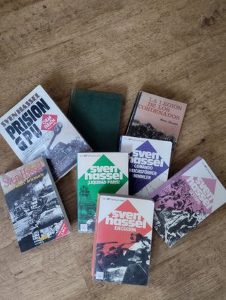 Colección libros Sven Hassel (9 de los 14 libros)
