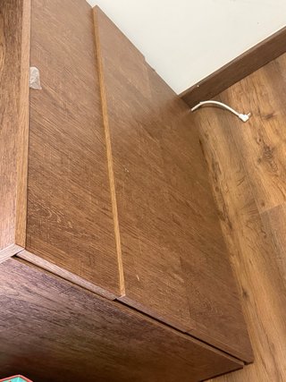 Cómoda de madera 3 cajones