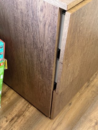 Cómoda de madera 3 cajones