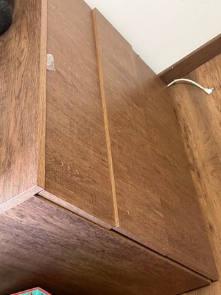 Cómoda de madera 3 cajones