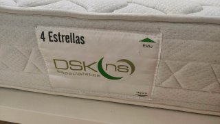 URGE VENDER: Colchón 150x180 DSK 4 Estrellas