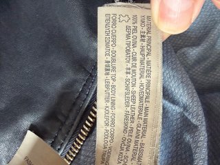 Cazadora Biker Massimo Dutti Azul