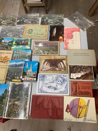Lote Postales Acordeón Varias Ciudades