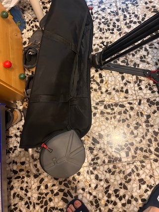 Tripode Manfrotto 525MVB+Rotula 503+2 Fundas+cam
