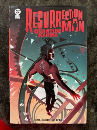 Dc black label resurrection man. quantum karma
