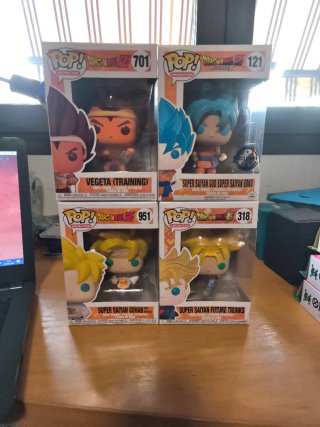 Pack 4 Funko Pop! Dragon Ball Z