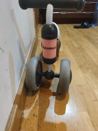 Bici de bebé rosa
