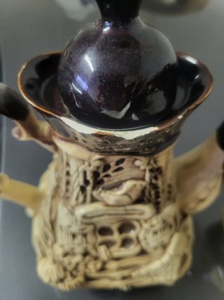 Set Teiera e Tazze in Ceramica