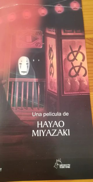 Póster Original El Viaje de Chihiro (2001)