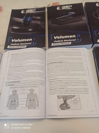 Libros escala ejecutiva Policía Nacional