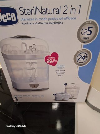 Esterilizador Chicco SterilNatural 2 en 1
