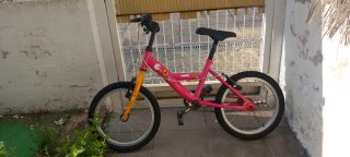 Bicicleta infantil rosa
