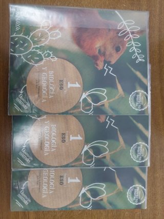 Libros de Biología y Geología de 1ESO