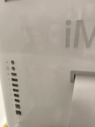 Pantalla iMac Apple Plata/Blanco
