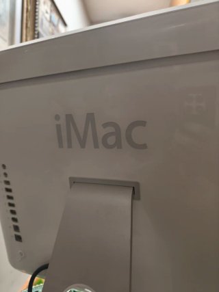Pantalla iMac Apple Plata/Blanco