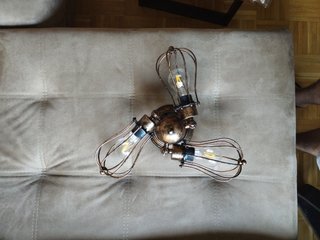 Lámpara Techo Industrial Steampunk
