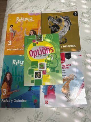 Física y Química. 3 Secundaria. Revuela, mate , h