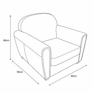 2 Sillones de Cuero Marrón
