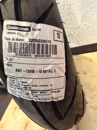 Neumático Moto Bridgestone 130/90-10 61J