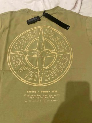 Camiseta Stone Island Verde Talla S