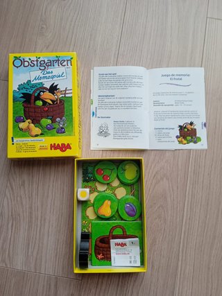 Juego de memoria Haba Obstgarten
