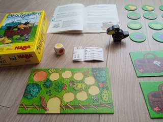 Juego de memoria Haba Obstgarten