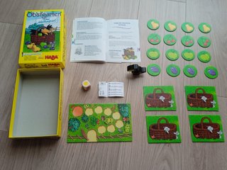 Juego de memoria Haba Obstgarten
