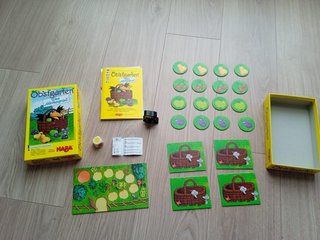 Juego de memoria Haba Obstgarten