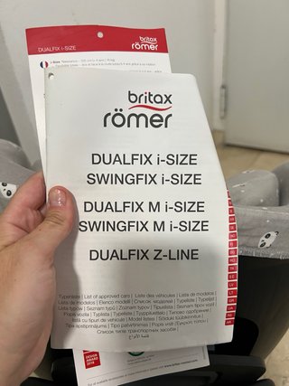Britax Romer Dualfix i-Size Silla Coche ACM