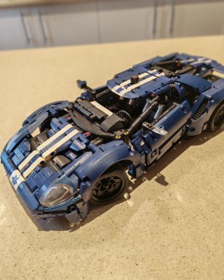 Lego Technic Ford GT Azul