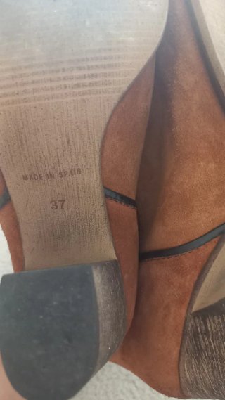 Botines ante marrón Marypaz