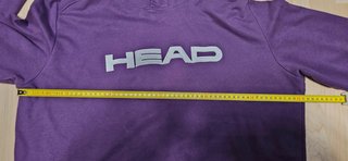 Sudadera HEAD violeta talla XL