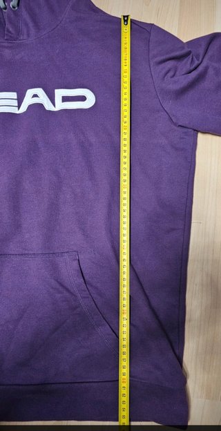 Sudadera HEAD violeta talla XL