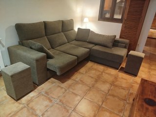 Sofá 3 plazas con chaise longue