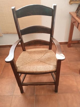 8 Sillas Sillón Madera y Nea