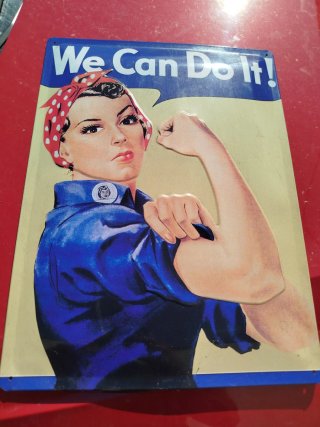 Chapa We Can Do It! Metal