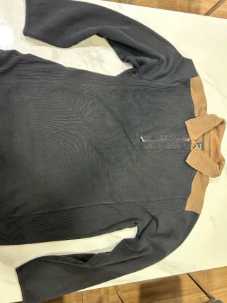 Polo Hugo Boss Marrón y Negro