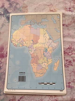 Mapa África Político