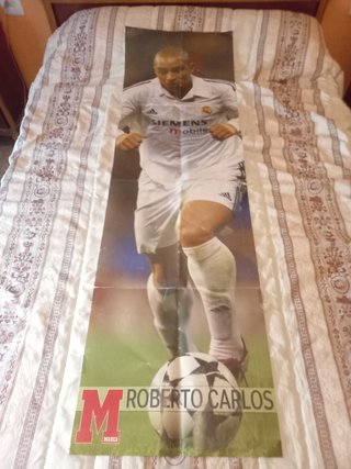 Póster Roberto Carlos Real Madrid