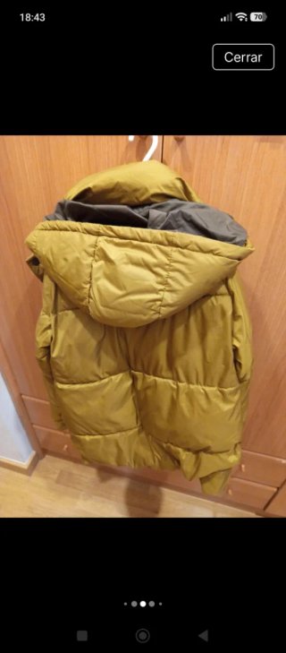 Cazadora de plumas Zara Kids Talla 10
