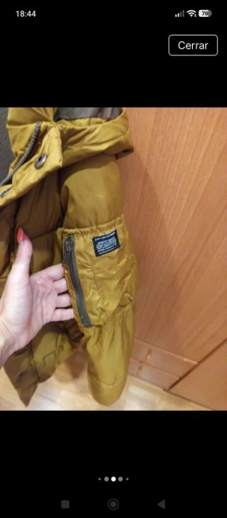 Cazadora de plumas Zara Kids Talla 10