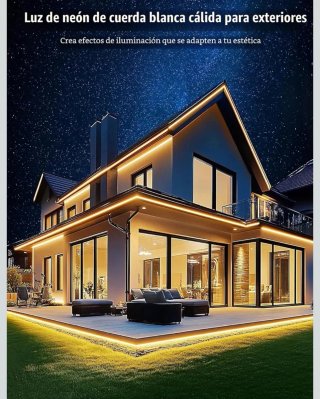 Tira LED Lamomo 30m 3000K Blanca Cálida