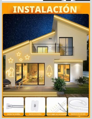 Tira LED Lamomo 30m 3000K Blanca Cálida