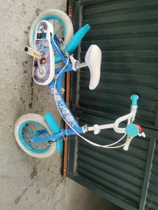 Bicicleta niña Frozen 12 pulgadas