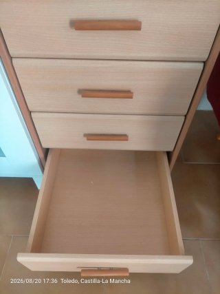 Cajonera de madera 4 cajones