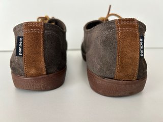 Zapatos de ante Pompeo hombre marrones