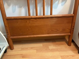 Cabecero madera cama 90