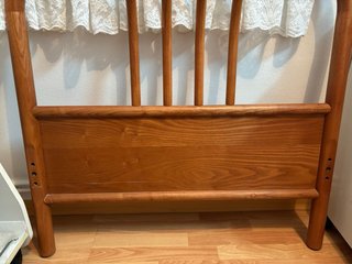 Cabecero madera cama 90