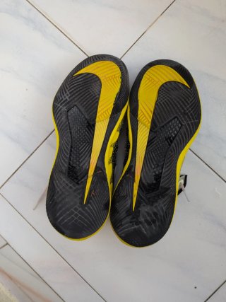 Nike air zoom vapor x knit ‘speed yellow’ black